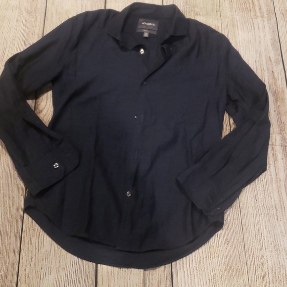 Bonobos navy blue shirt standard fit xs men - Picture 1 of 3